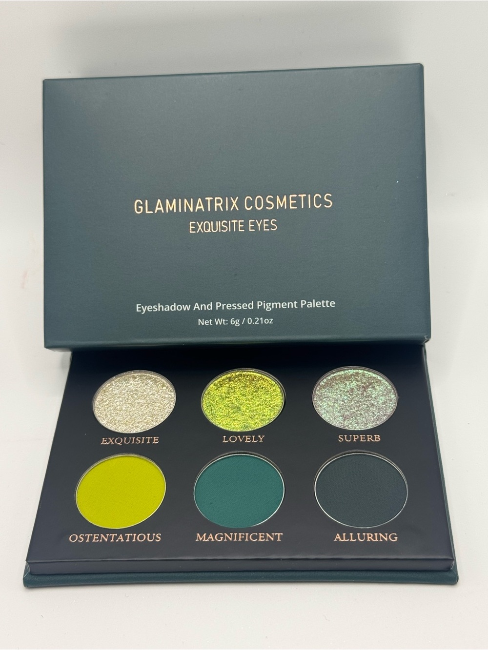 Glaminatrix Exquisite Eyes Eyeshadow Palette - Green Multi-Tone